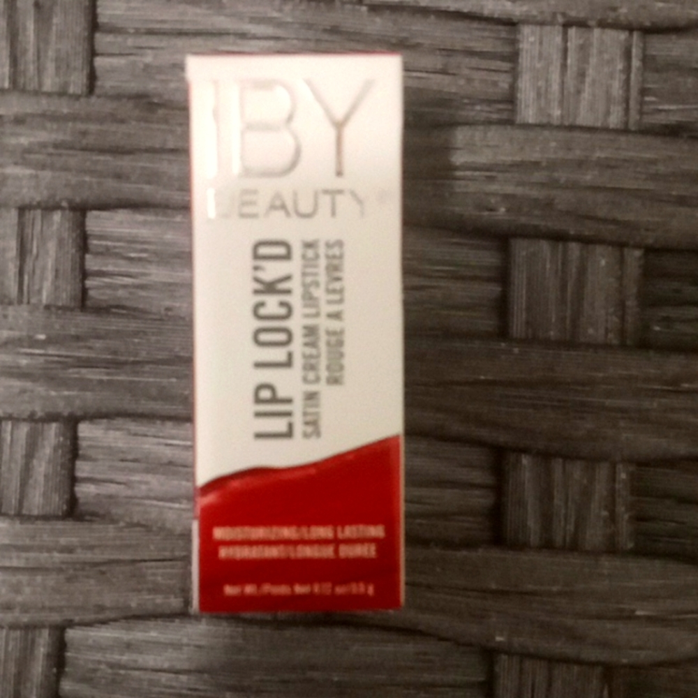 IBY Beauty Lip Lock’d Locked Satin Cream Lipstick SOCAL New Moisturizing